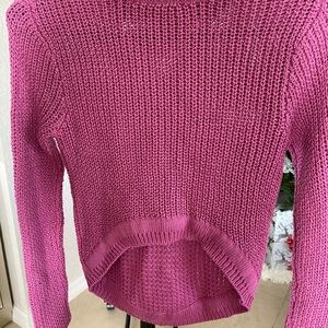 Girls light weight crop sweater